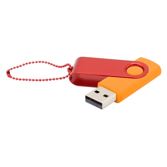[Флешка Designer To Go 2.0 USB 16Gb, оранжевый/красный]