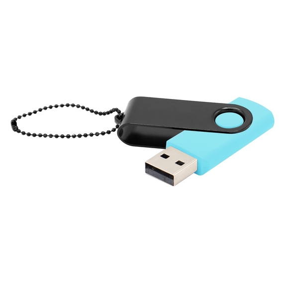 [Флешка Designer To Go 2.0 USB 16Gb, бирюзовый/черный]