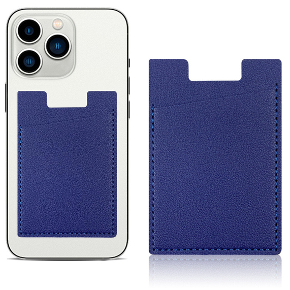 [Держатель карт на телефоне SlimPocket, синий]