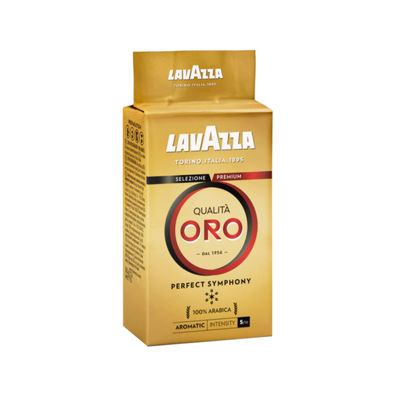[КОФЕ Lavazza  мол.  пач. 250г*20 Qualita Oro вак/уп. INT]