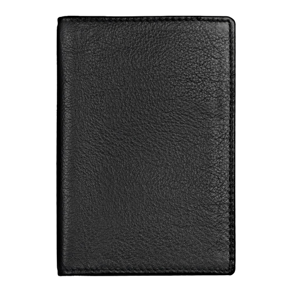 [Обложка для паспорта Leather Trend, чёрный]