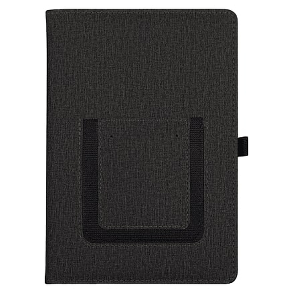 [Ежедневник Smart Wallet Cambric A5, черный, недатированный, в твердой обложке с поролоном]