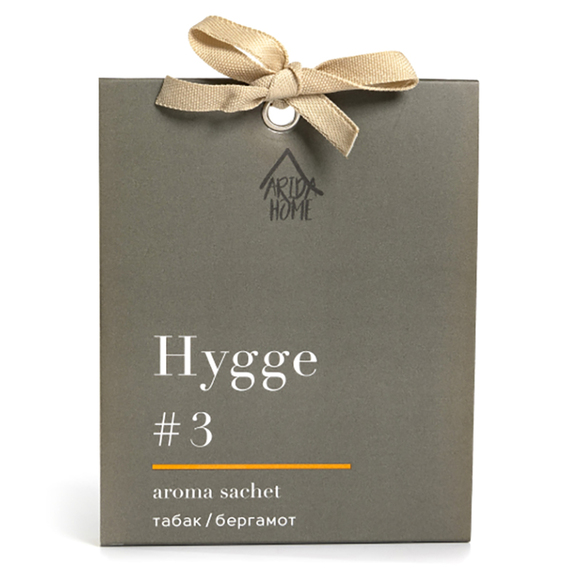 [Аромасаше HYGGE #3 Табак/бергамот]