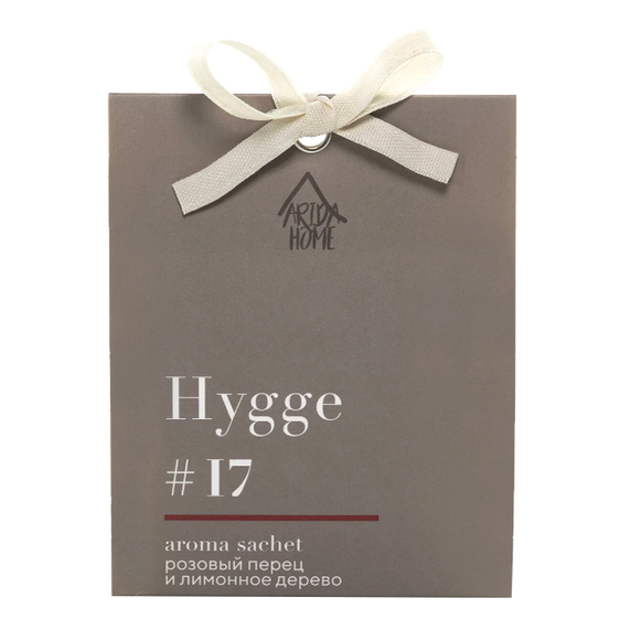 [Аромасаше HYGGE #17 Розовый перец и лимонное дерево]