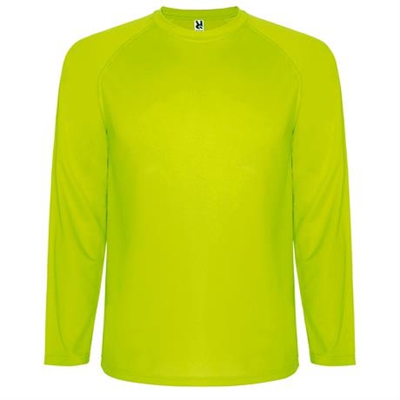 [Спортивная футболка MONTECARLO L/S мужская, ФЛУОРЕСЦЕНТНЫЙ ЖЕЛТЫЙ XL]