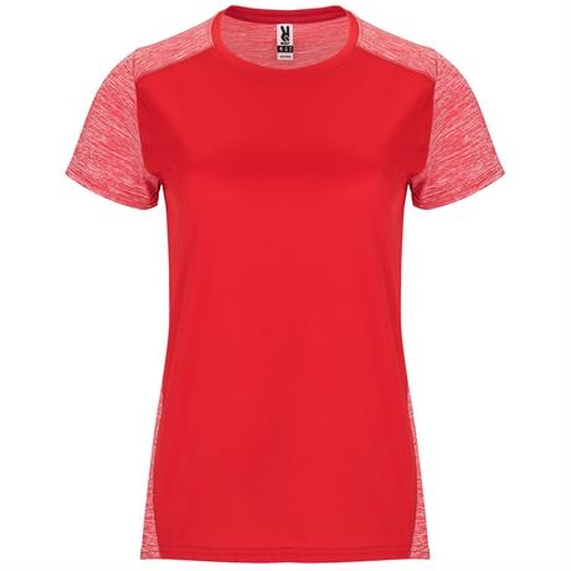 [Спортивная футболка ZOLDER WOMAN женская, КРАСНЫЙ/ПЁСТРЫЙ КРАСНЫЙ XL]
