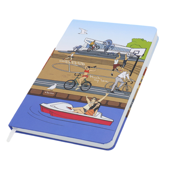 [Записная книжка A6 Dziuna Немига в линейку 10,5 x 16 см]