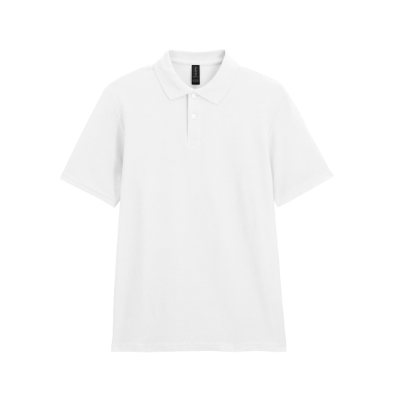 [Футболка поло SOFTSTYLE ADULT DOUBLE PIQUE, БЕЛЫЙ 2XL]
