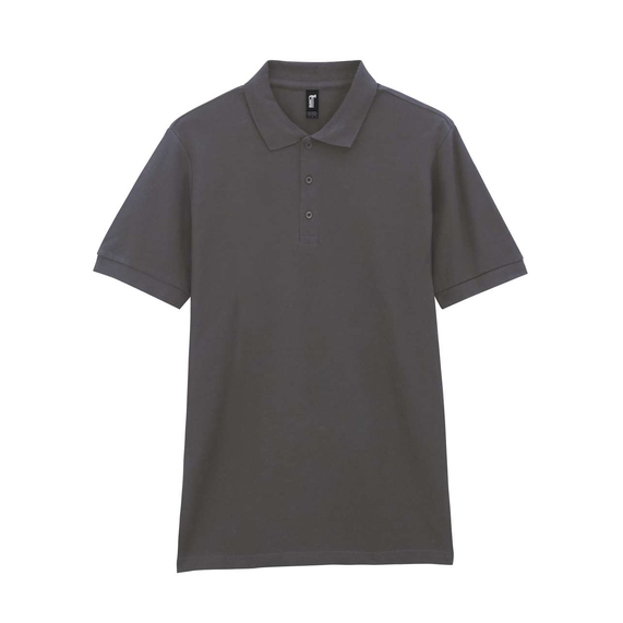 [Футболка поло PREMIUM COTTON ADULT DOUBLE PIQUE, ГРАФИТОВЫЙ M]