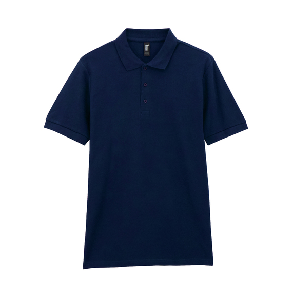 [Футболка поло PREMIUM COTTON ADULT DOUBLE PIQUE, МОРСКОЙ СИНИЙ 3XL]