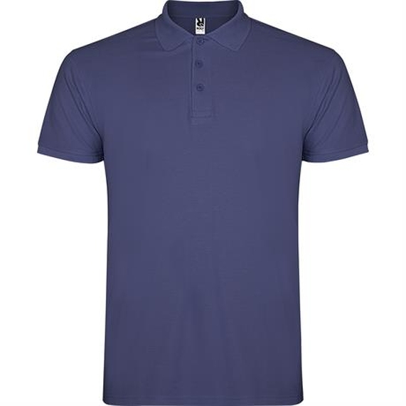 [Футболка поло STAR мужская, ИНДИГО 3XL]