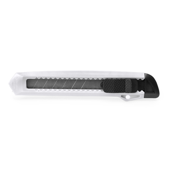 [Нож канцелярский LOCK, Белый]