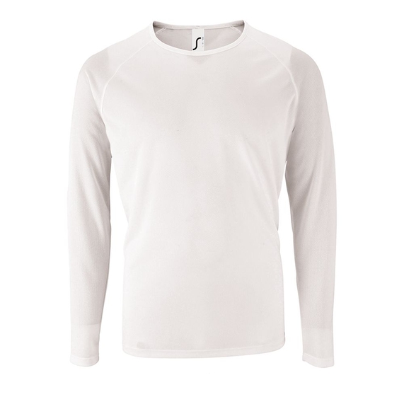 [Футболка с длинным рукавом Sporty LSL Men белая, размер L]
