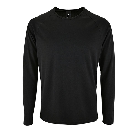 [Футболка с длинным рукавом Sporty LSL Men черная, размер L]