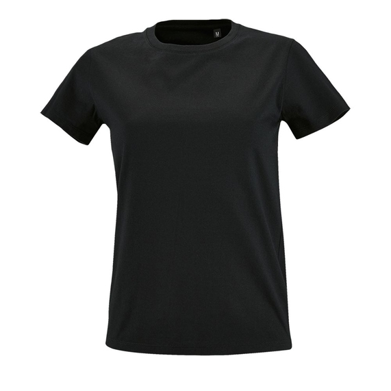 [Футболка женская Imperial Fit Women черная, размер XL]