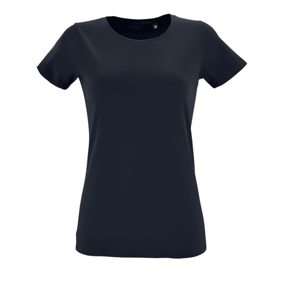 [Футболка женская Regent Fit Women темно-синяя (кобальт), размер M]