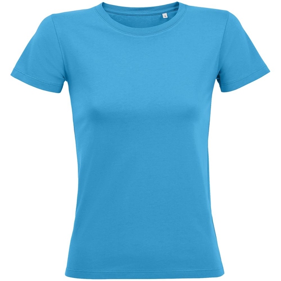 [Футболка женская Regent Fit Women, ярко-бирюзовая, размер XL]