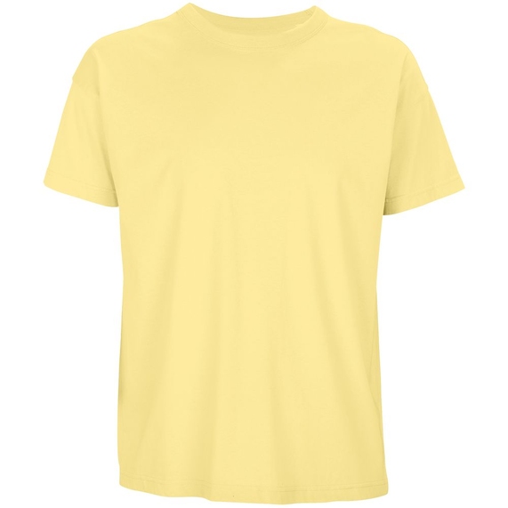 [Футболка оверсайз мужская Boxy Men, светло-желтая, размер L]