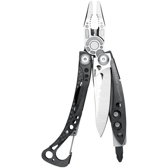 [Мультитул Skeletool CX, стальной с черным]