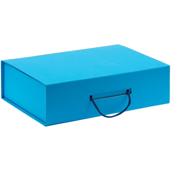 [Коробка Case, подарочная, голубая]