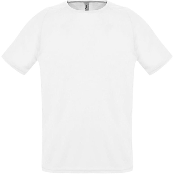 [Футболка унисекс Sporty 140 белая, размер XXL]