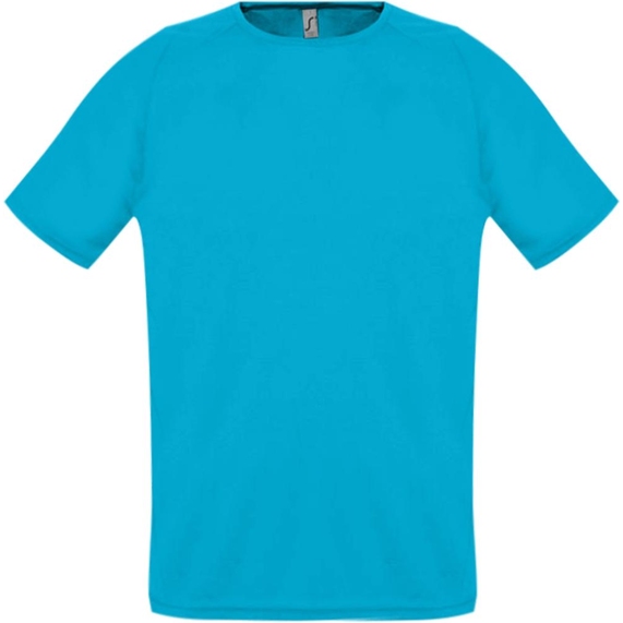 [Футболка унисекс Sporty 140 бирюзовая, размер 3XL]