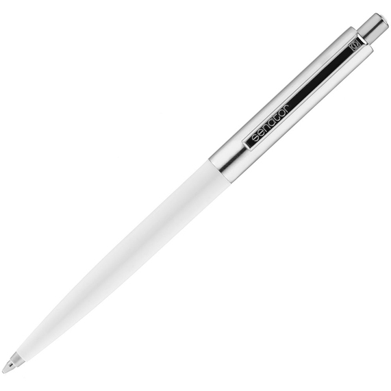 [Ручка шариковая Senator Point Metal, белая]