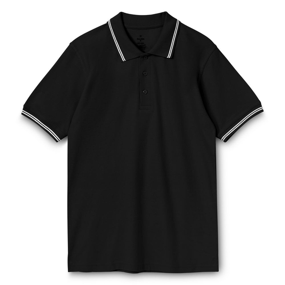 [Рубашка поло Virma Stripes, черная, размер XL]