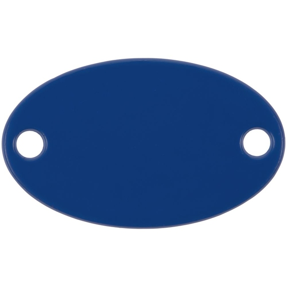 [Шильдик металлический Alfa Oval, синий]