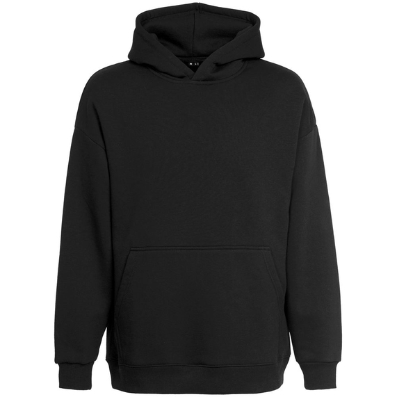 [Худи оверсайз Kulonga Comfort Heavy, черное, размер XS/S]