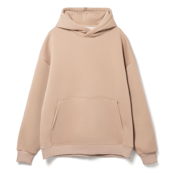 [Худи Kulonga Oversize, бежевое, размер 3XL/4XL]