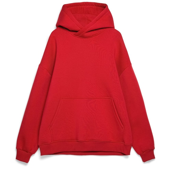 [Худи Kulonga Oversize, красное, размер ХL/ХХL]