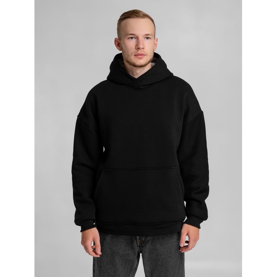 [Худи Furry Oversize, черное, размер XS/S]