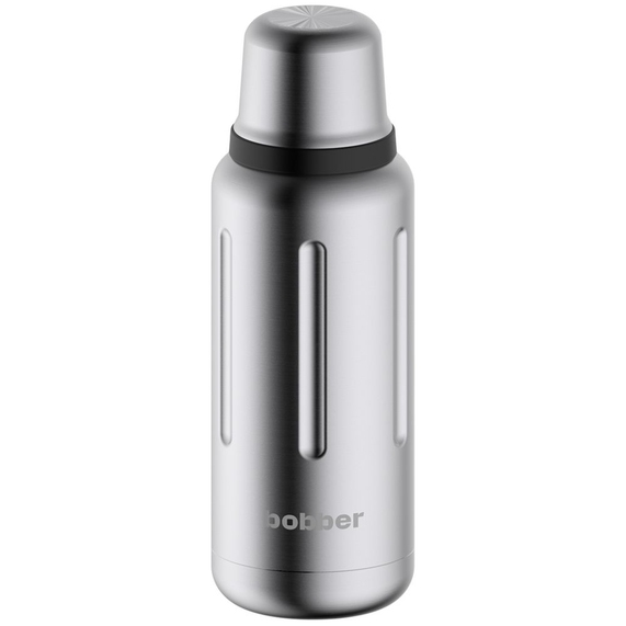[Термос Flask 1000, вакуумный, стальной матовый]