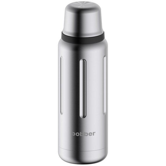 [Термос Flask 470, вакуумный, стальной матовый]