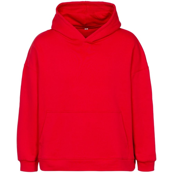 [Худи оверсайз унисекс Outshine, красное, размер XL/2XL]
