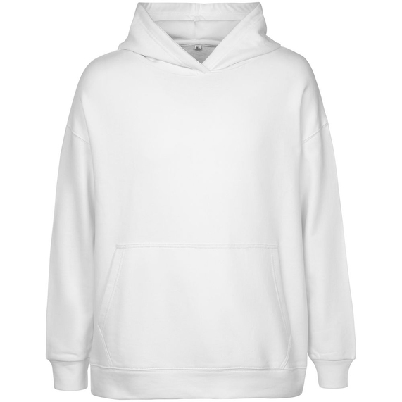 [Худи оверсайз унисекс Outshine, белое, размер XL/2XL]