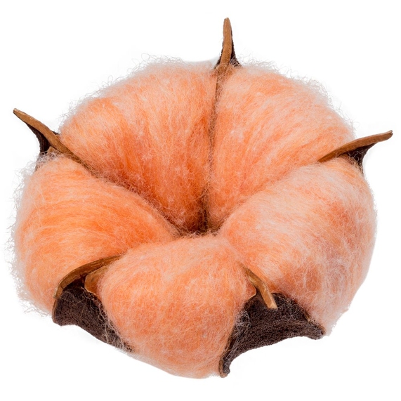 [Цветок хлопка Cotton, оранжевый]