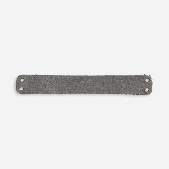 [Лейбл кожаный Beta, XS, серый]