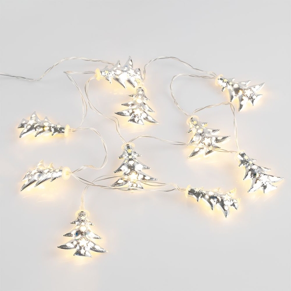 [Светодиодная гирлянда Silver Lights, серебристая]