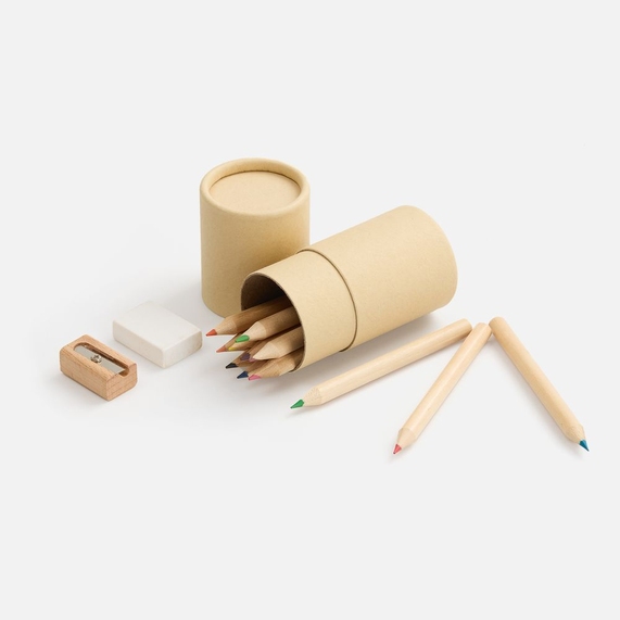 [Набор цветных карандашей Pencilvania Tube Plus, крафт]