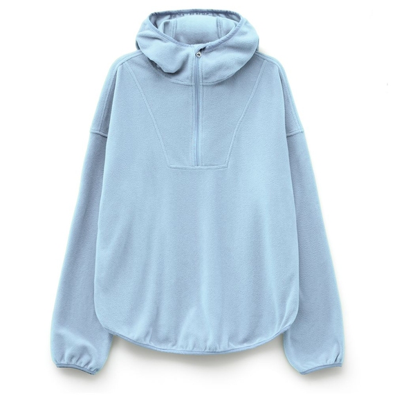 [Анорак флисовый унисекс Fliska, голубой, размер XL/XXL]
