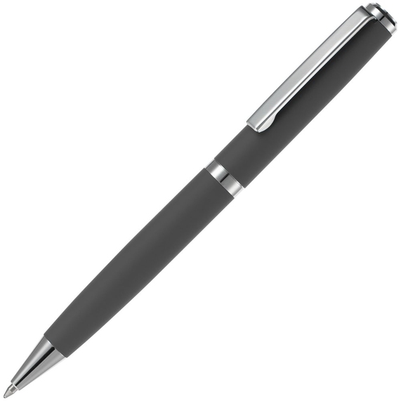[Ручка шариковая Inkish Chrome в футляре, серая]