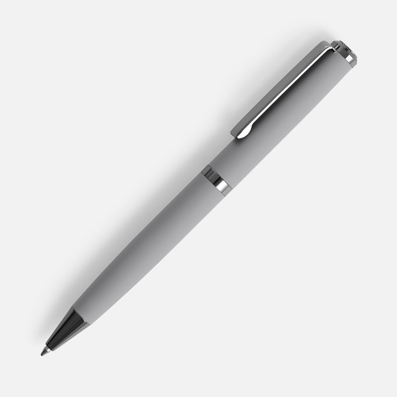 [Ручка шариковая Inkish Gunmetal в футляре, серая]