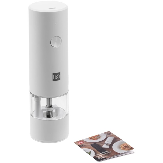 [Электрическая мельница для специй HuoHou Electric Grinder Rechargable, белая]
