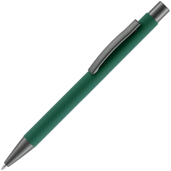 [Ручка шариковая Atento Soft Touch, зеленая]