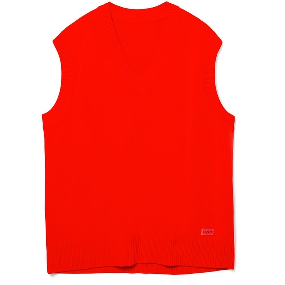 [Жилет оверсайз унисекс Tad в сумке, красный, размер L/XL]