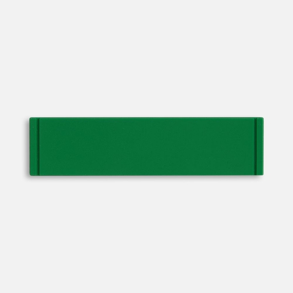 [Лейбл из ПВХ Dzeta, S, зеленый]