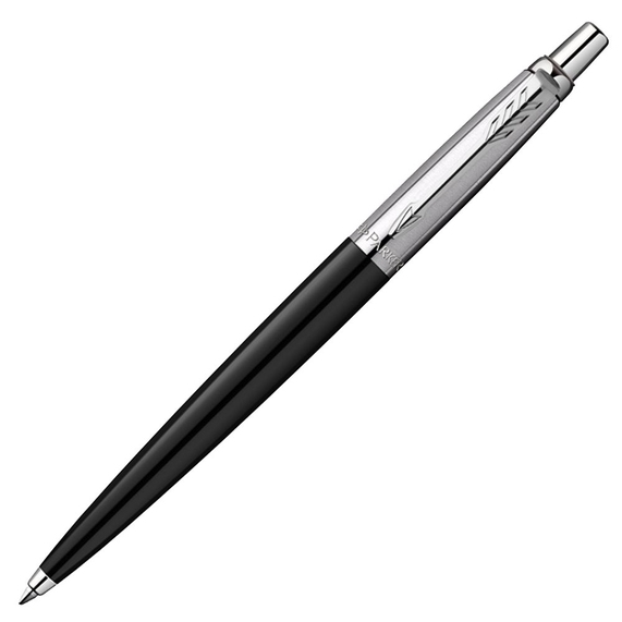 [Ручка шариковая Parker Jotter Originals Black Chrome CT, черная]