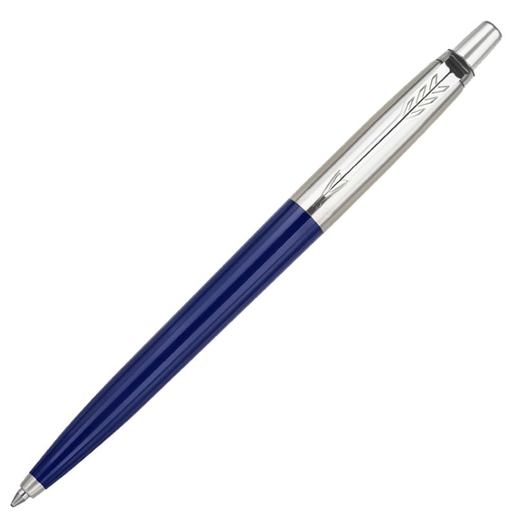 [Ручка шариковая Parker Jotter Originals Navy Blue Chrome CT, темно-синяя]